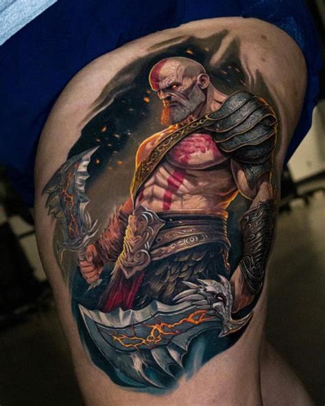 kratos tattoo